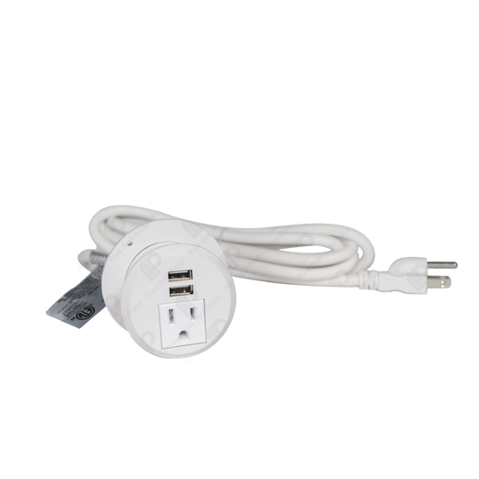 Pure Pedi Parts USB and A/C Outlet | Replacement Pedicure Spa Parts