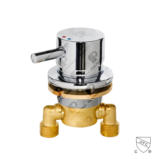 Pure Pedi Parts Single Lever Mixing Valve | Replacement Pedicure Spa Parts